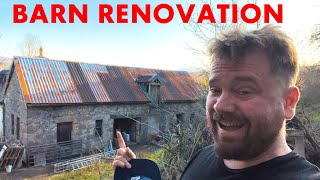 Converting this Old Barn into a Tiny Home [upl. by Lawton]