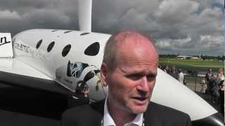 Virgin Galactic test pilot Dave MacKay on SpaceShipTwo [upl. by Ellingston]