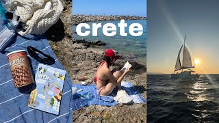 Greece vlog 🇬🇷 exploring crete • lovely greeks • lots of yummy food 🥗 [upl. by Enawyd]