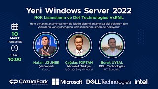 Yeni Windows Server 2022 ROK lisanslama ve Dell Technologies VxRAIL [upl. by Mattland]