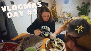 We Tried Baking Christmas Brownies  Vlogmas Day 5 [upl. by Glaser186]