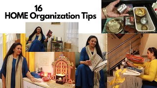 16 टिप्स से घर रहेगा हमेशा व्यवस्थित  16 Easy Ideas to Keep Home Always Organized [upl. by Yanarp]