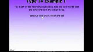 11 Plus Verbal Reasoning Type 14 [upl. by Mikaela]