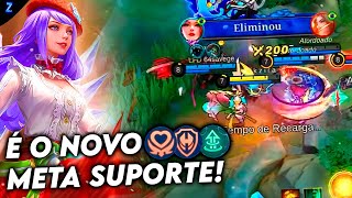 O META DE SUPORTE  RAFAELA GAMEPLAY  Mobile Legends [upl. by Geraldina624]