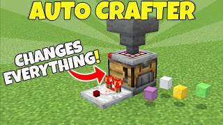 Mojang Released AUTO CRAFTERS Why Do They Matter Minecraft 121 Update [upl. by Milt]