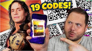 Biggest QR CODE Drop EVER in WWE SuperCard 19 New Codes the Rewards are CRAZY [upl. by Odlaw]