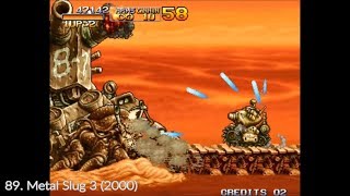 100 Random Neo Geo games In 10 Minutes [upl. by Arebma]