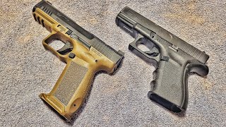 Canik Mete SFT vs Glock 19 9mm Pistol Showdown  Features and Performance [upl. by Yzdnil]