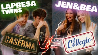 CASERMA VS COLLEGIO  REAZIONE CON JENNIFER E BEA Ep 5 [upl. by Mathews728]