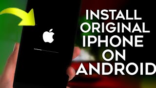 Real iPhone System Install On Android Complete 100✓True Method  No Fake [upl. by Sanborne]