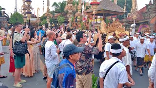 UBUD BANYAK BULE TERKESIMA MELIHAT SENI ADAT BUDAYA BALI YANG MENDUNIA [upl. by Akinek]