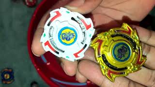 DRAGOON S VS GOLDEN DRAGOON S Classic Turned Burst Beyblade Battle Hasbro vs Takara Tomy [upl. by Aehcim803]