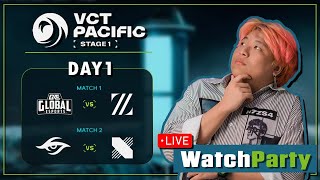 VCT Pacific  Regular Season  Week 1 Day 1 VALORANT  87 [upl. by Ainnat]