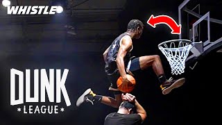 IMPOSSIBLE Low Rim Dunks 🤯  50000 Dunk Contest [upl. by Hebner668]