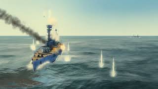 Bismarck Yamato Musashi amp The Tirpitz Vs 6 Russian Battleships  Soviet WaterwaysSH4 [upl. by Giltzow]