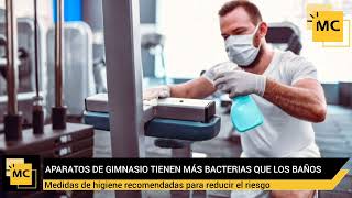 APARATOS DE GIMNASIO TIENEN MÁS BACTERIAS QUE LOS BAÑOS [upl. by Laurella769]