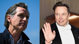 ‘Morbidly hilarious’ California governor’s swipe at Tesla comes from ‘personal pettiness’ [upl. by Ailliw]