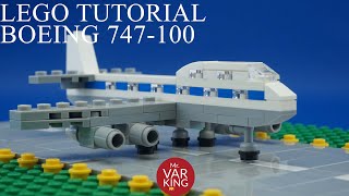 LEGO Tutorial Boeing 747 100 Pan Am [upl. by Ifok65]