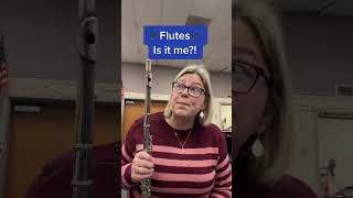 Flutes or Saxophones banddirector band flute saxophone funny isitme [upl. by Rebeca78]