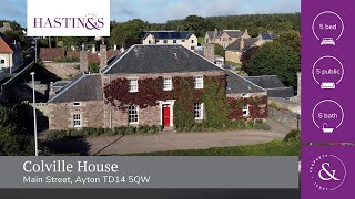 Colville House Main Street Ayton TD14 5QW  Video Tour [upl. by Mora330]