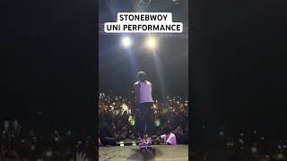 Stonebwoy Uni performance [upl. by Caye]