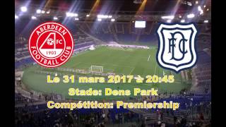 Dundee FC Aberdeen  live stream [upl. by Erlond]