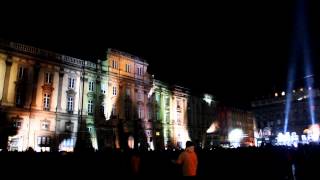 Fête des Lumières  Lyon 2012  Place des Terreaux [upl. by Hael]