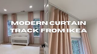 IKEA VIDGA  MODERN CURTAIN TRACK SYSTEM [upl. by Peterman]