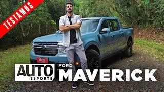 FORD MAVERICK 2022 é a caminhonete rival da Fiat Toro ou quer roubar clientes de SUVs [upl. by Ardnoek]