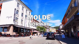 Molde Norway  Driving Tour 4K [upl. by Hilel]