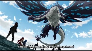 Fairy Tail Acnologia Return  Acnologia Abosrbed Time Rift English Sub [upl. by Olivann807]