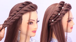 Stylish Amazing open hairstyles l easy hairstyles l wedding hairstyles l summer hairstyles 2024 [upl. by Fleck]