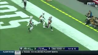 Rex Burkhead Touchdown  Patriots vs Jets [upl. by Alyac]