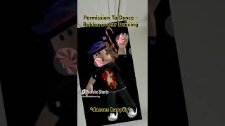 Roblox Character dancing with quot춤추는 허가 Permission to Dancequot • BTS [upl. by Armillda978]