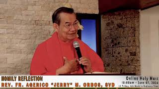 Homily Reflection of Rev Fr Jerry Orbos SVD [upl. by Hiller]