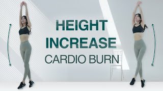 INCREASE HEIGHT amp LOSE WEIGHT l 2 Million View Renewal Belly Fat Burn amp Hourglass Body Workout [upl. by Annahsal250]