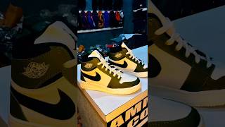 How to Lace Air Jordan 1 Mids 💥 👟jordanasmr sneakersshoes tutorialjordansfashion [upl. by Awe764]