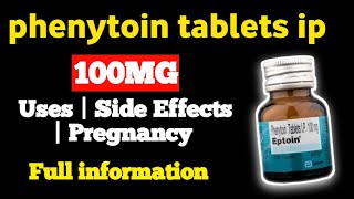 Phenytoin Tablets ip 100mg Use side Effects pregnancy  phenytoin tablets ip 100mg in Hindi [upl. by Frechette]