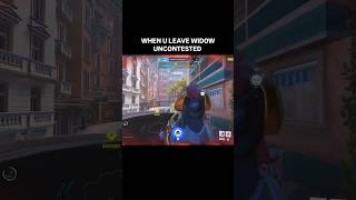 DAY 109 1 hp and a dream 🎃🦴 overwatch overwatch2 overwatchclips widow widowmaker aim [upl. by Inahpets]