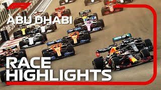 2020 Abu Dhabi Grand Prix Race Highlights [upl. by Boggs]