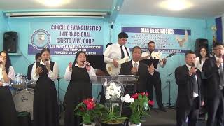 TEMPLO PENTECOSTES DE CONCILIO EVANG INT CRISTO VIVE CORP Y EL PODER DEL EVANGELIO INC ADORANDO [upl. by Kerk553]