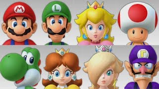 Mario Party 10  All Characters [upl. by Lemhaj]