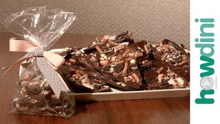 Halloween Desserts How to Make Halloween Chocolate Bark [upl. by Eibo]