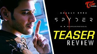 Spyder Teaser Review  Mahesh Babu  Rakul Preet  AR Murugadass [upl. by Lanza63]