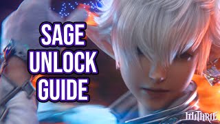 FFXIV 60 1544 Sage Unlock Quest Guide [upl. by Anom]