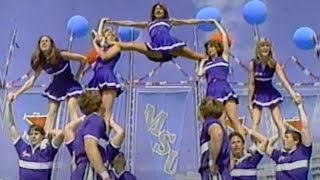 WBBMTV  CBS Network  The 4th Annual National Collegiate Cheerleading Championships Partial1981 [upl. by Durman]