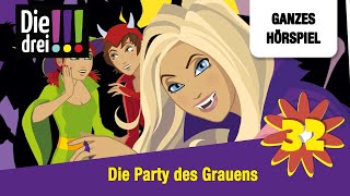 Die drei  Folge 32 Die Party des Grauens  Ganzes Hörspiel des Monats Oktober 2024 [upl. by Seiuqram]