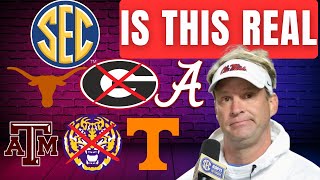 SEC SURPRISE Alabama Win HURTS More Than LSU  UGA  Texas  Tennessee  TAMU  Ole Miss [upl. by Abbye752]