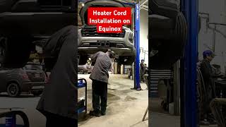 Heater Cord Installation on 2024 Chevrolet Equinox [upl. by Johiah]