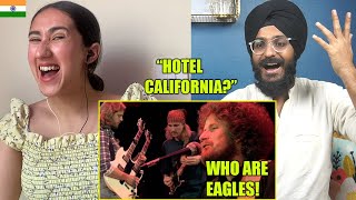 Indians React to Eagles  Hotel California Live 1977 [upl. by Milah]